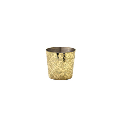Damasco Misurino Cocktail Piccolo in Acciaio Inox Placcato Oro 3 cl