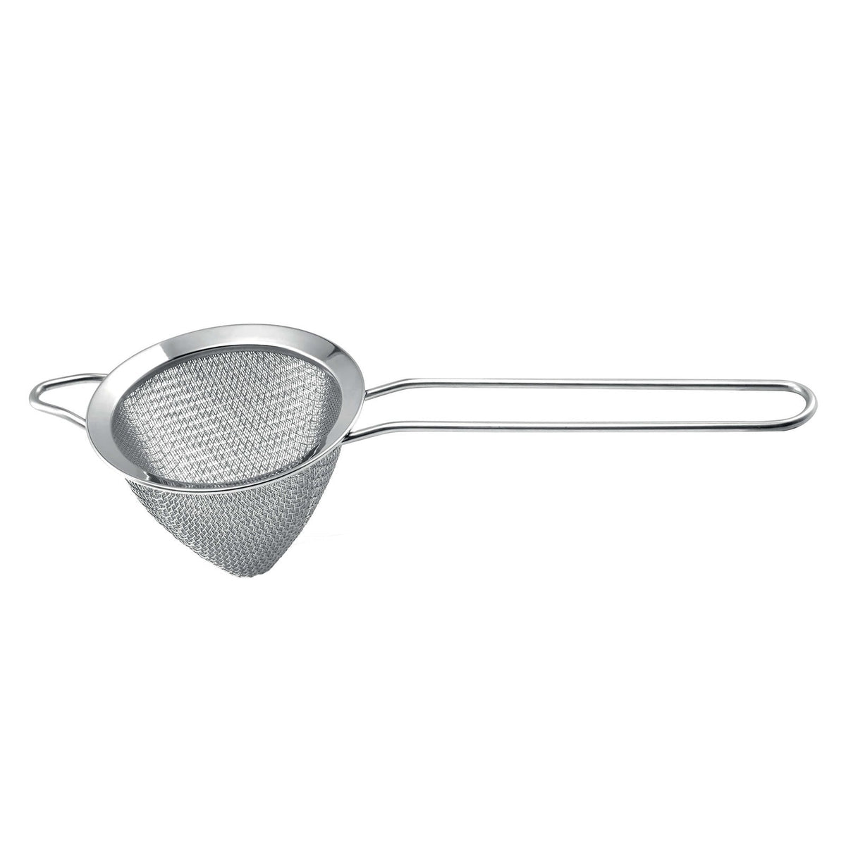 Passino Cocktail Conico Rete Doppia in Acciaio Inox 18/10 Ø 8,5 cm