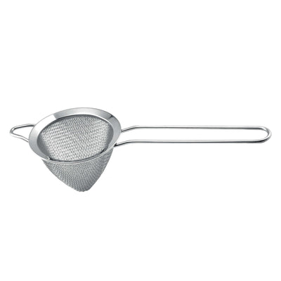 Passino Cocktail Conico Rete Doppia in Acciaio Inox 18/10 Ø 8,5 cm