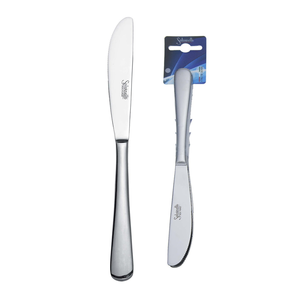 Salvinelli Canada Coltello Tavola Forgiato Confezione 2 Pezzi