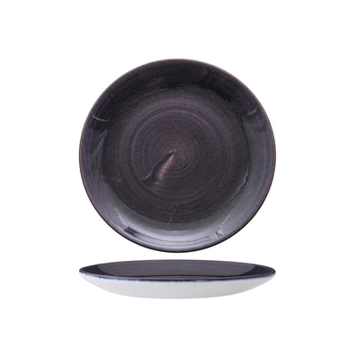Churchill Stonecast Patina Viola Piatto Pane Ceramica 16,5 cm 12 Pezzi