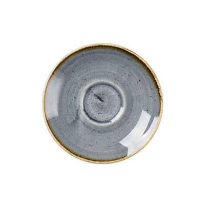 Churchill Stonecast Blueberry Piattino per Tazza Caffè Ceramica 11,8 cm 12 Pezzi