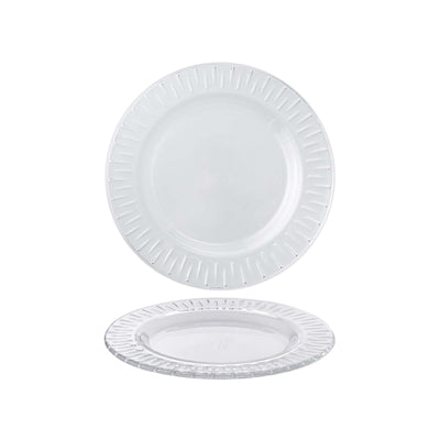 Murano Lance Piatto Pane in Vetro Ø 15 cm 24 Pezzi