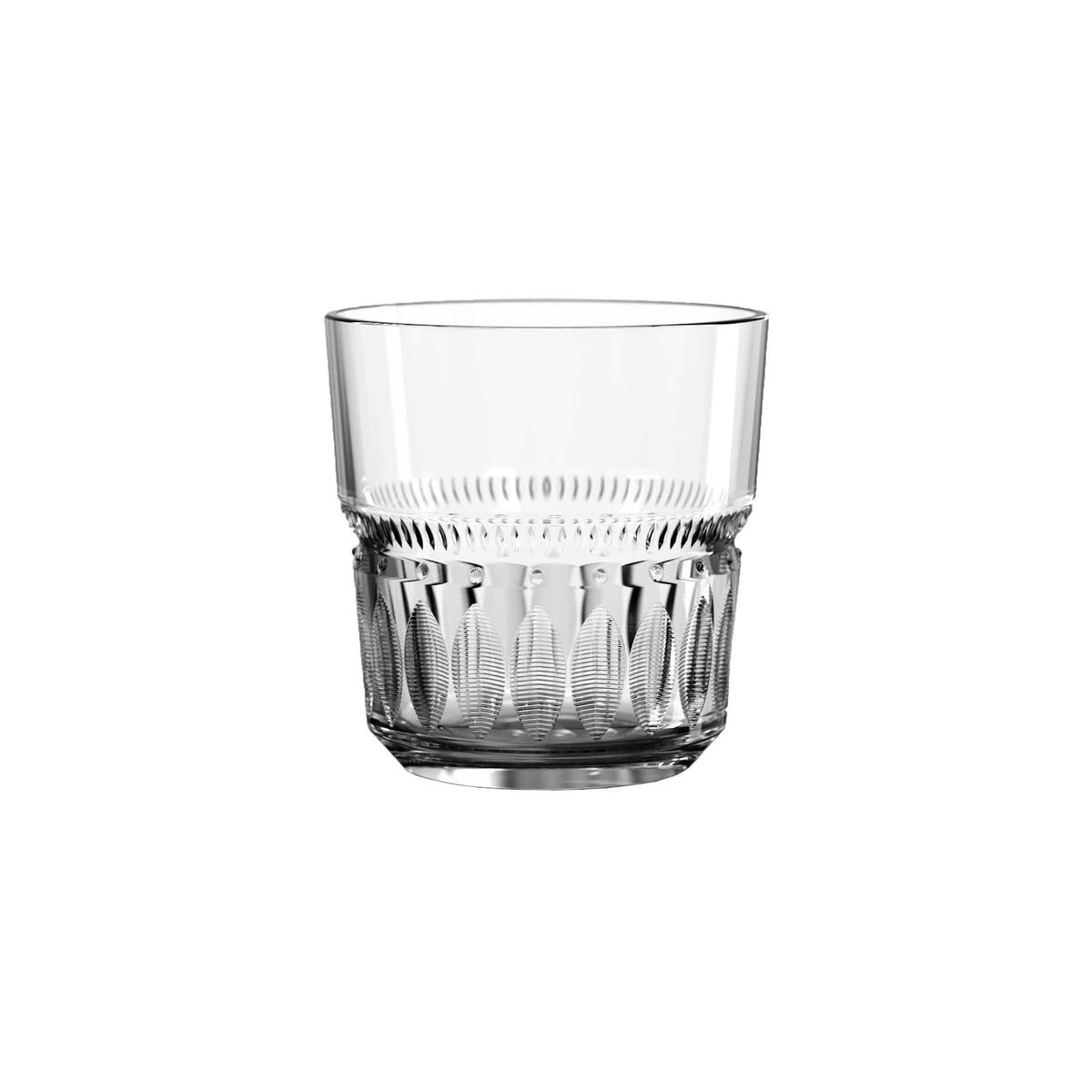 New Era Bicchiere Rocks Impilabile 26 cl 12 Pezzi