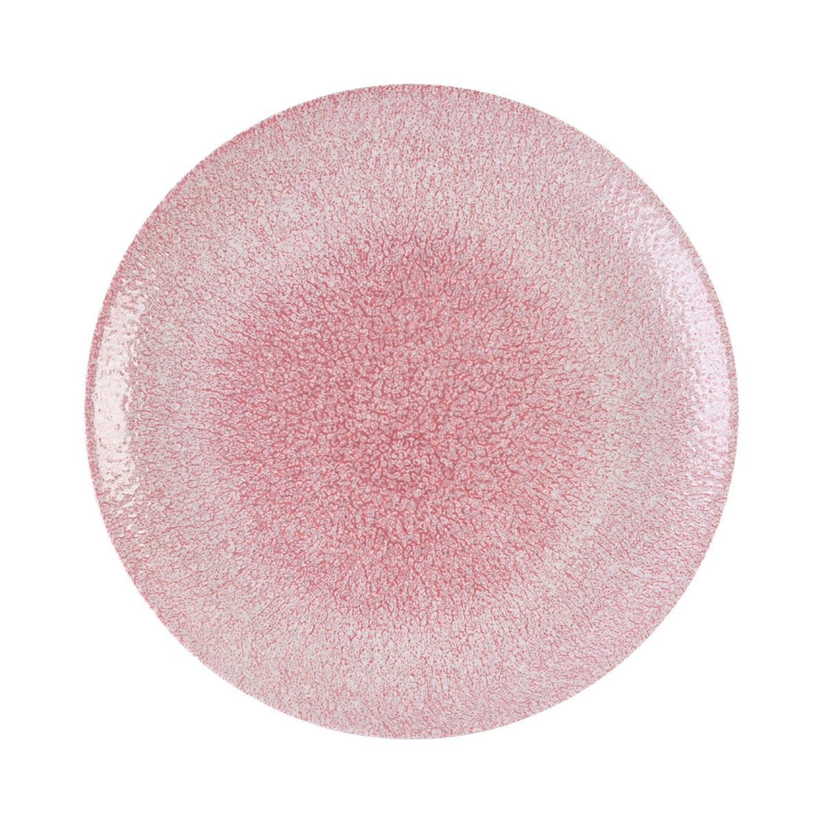 Churchill Raku Quarzo Rosa Piatto Piano in Ceramica 26 cm 12 Pezzi