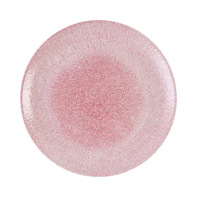 Churchill Raku Quarzo Rosa Piatto Piano in Ceramica 26 cm 12 Pezzi