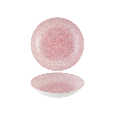 Churchill Raku Quarzo Rosa Piatto Fondo in Ceramica 24,8 cm 12 Pezzi