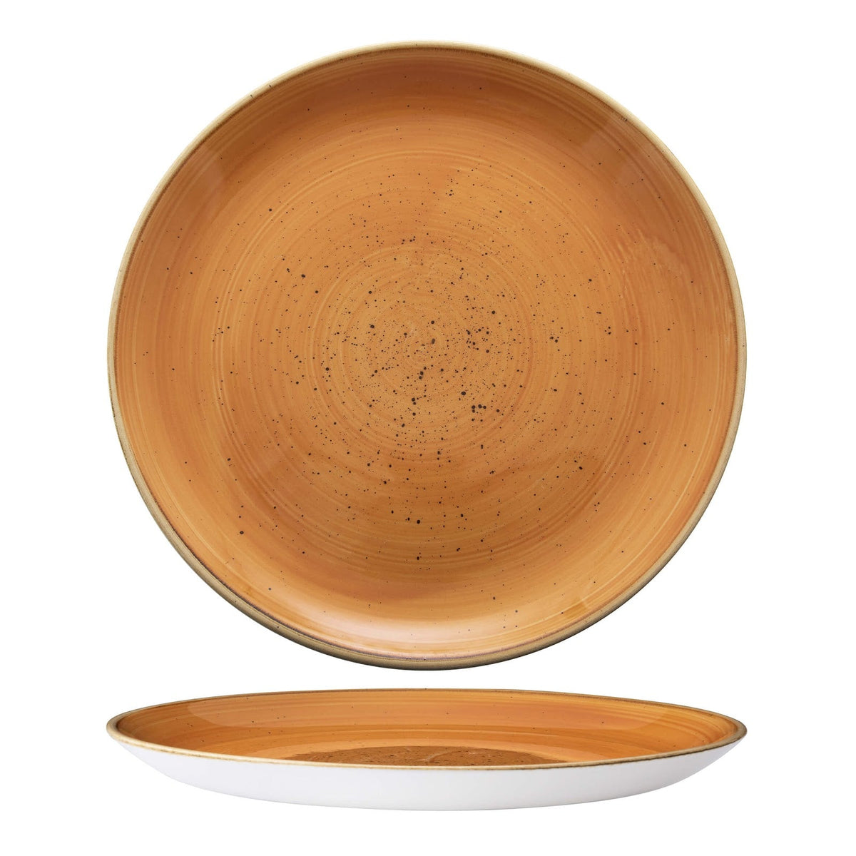 Churchill Stonecast Tangerine Piatto Piano 28,8 cm 12 Pezzi