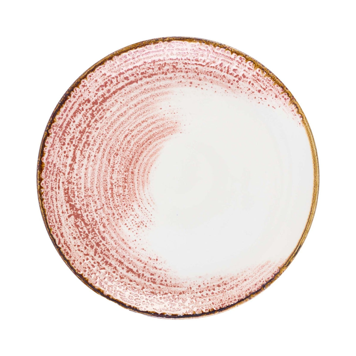 Churchill Studio Prints Homespun Accents Corallo Piatto Pane 16,5 cm 12 Pezzi