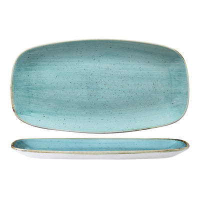 Churchill Stonecast Mint Vassoio Rettangolare 35,5x18,9 cm 6 Pezzi