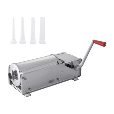 Insaccatrice Manuale Deluxe Mod. 7 Inox con 4 Imbuti