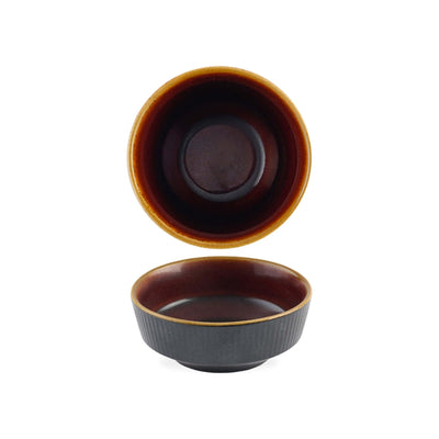 Churchill Nourish Tokyo Black Coppetta in Ceramica 26 cl Ø 11,5 cm 12 Pezzi