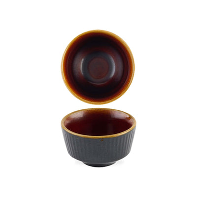 Churchill Nourish Tokyo Black Coppetta in Ceramica 6 cl Ø 6,9 cm 12 Pezzi