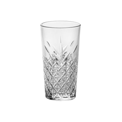 Pasabahce Timeless Bicchiere Long Drink Temperato Impilabile 36 cl 6 Pezzi