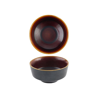 Churchill Nourish Tokyo Black Coppa in Ceramica 40 cl Ø 13 cm 12 Pezzi