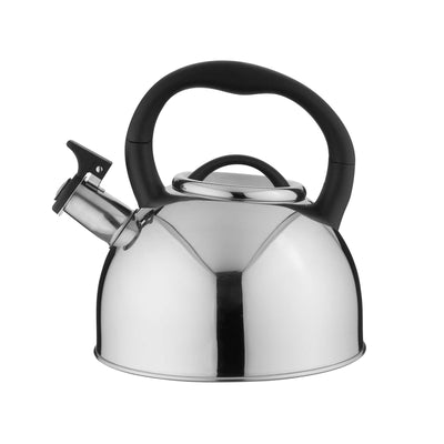 Bollitore Acqua Inox con Fischio e Manico Pieghevole Induzione 3 Litri