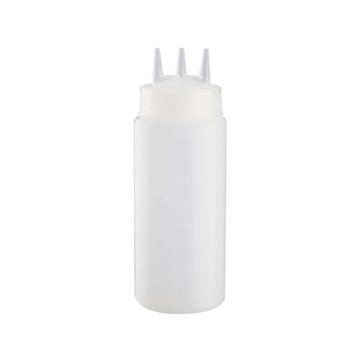 Dosatore Liquidi Trasparente con Tappo Erogatore a 3 Fori 45 cl 6 Pezzi