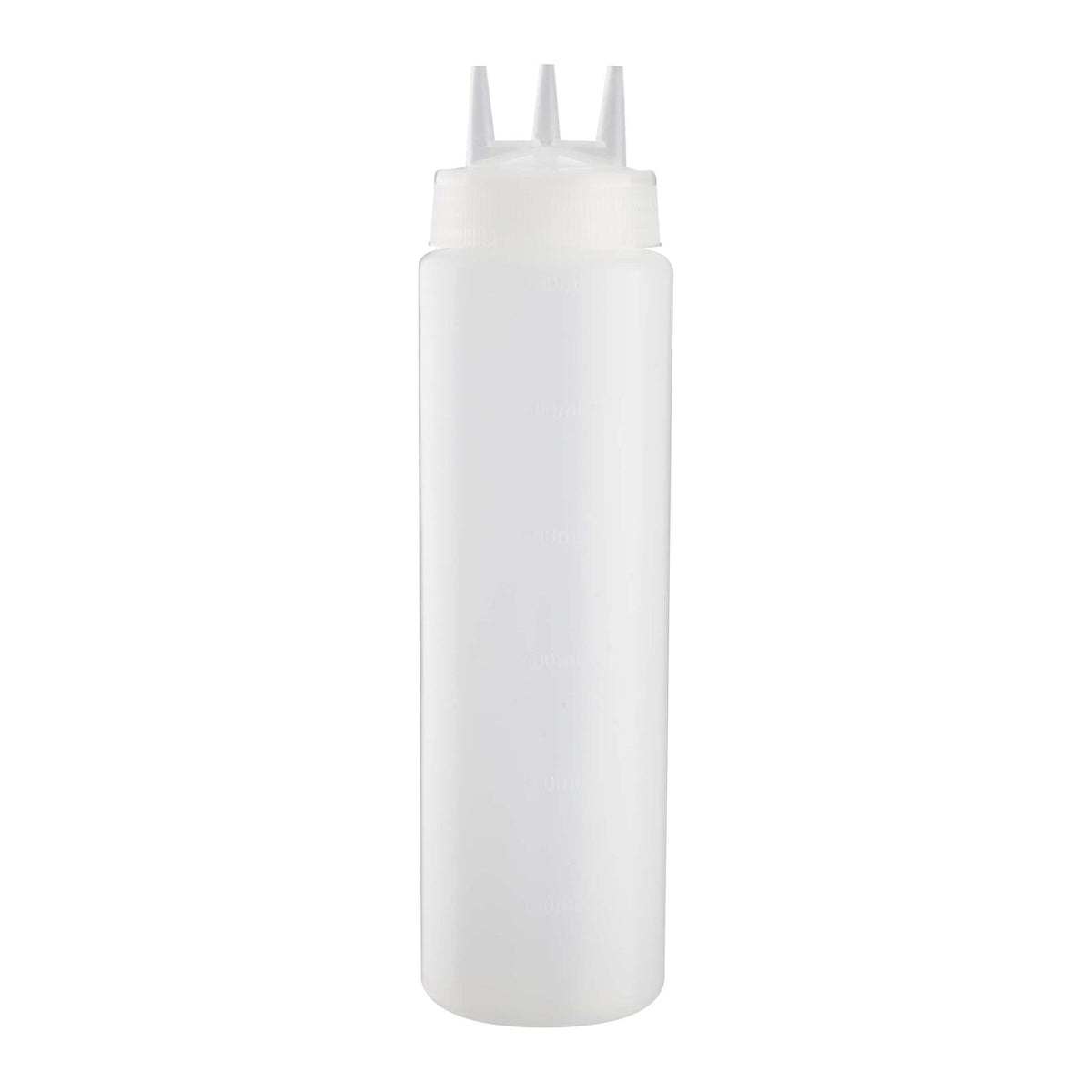 Dosatore Liquidi Trasparente con Tappo Erogatore a 3 Fori 68 cl 6 Pezzi