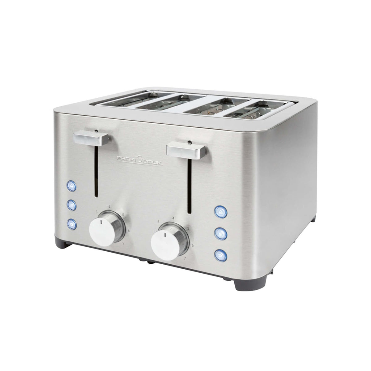 Tostapane 4 Scomparti Inox da 1260 a 1500 W