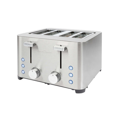 Tostapane 4 Scomparti Inox da 1260 a 1500 W