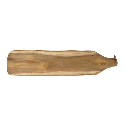 Tagliere in Legno di Acacia con Manico cm 71x20-17
