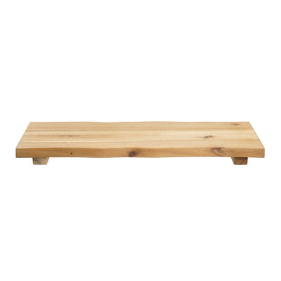 Tagliere in Legno di Acacia con Piedi cm 53x19 H 2