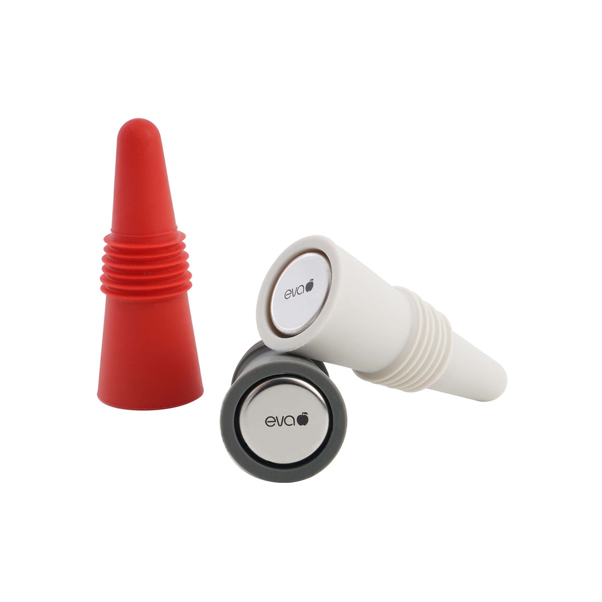Tappo Salvavino in Silicone Colori Assortiti Confezione 3 Pezzi