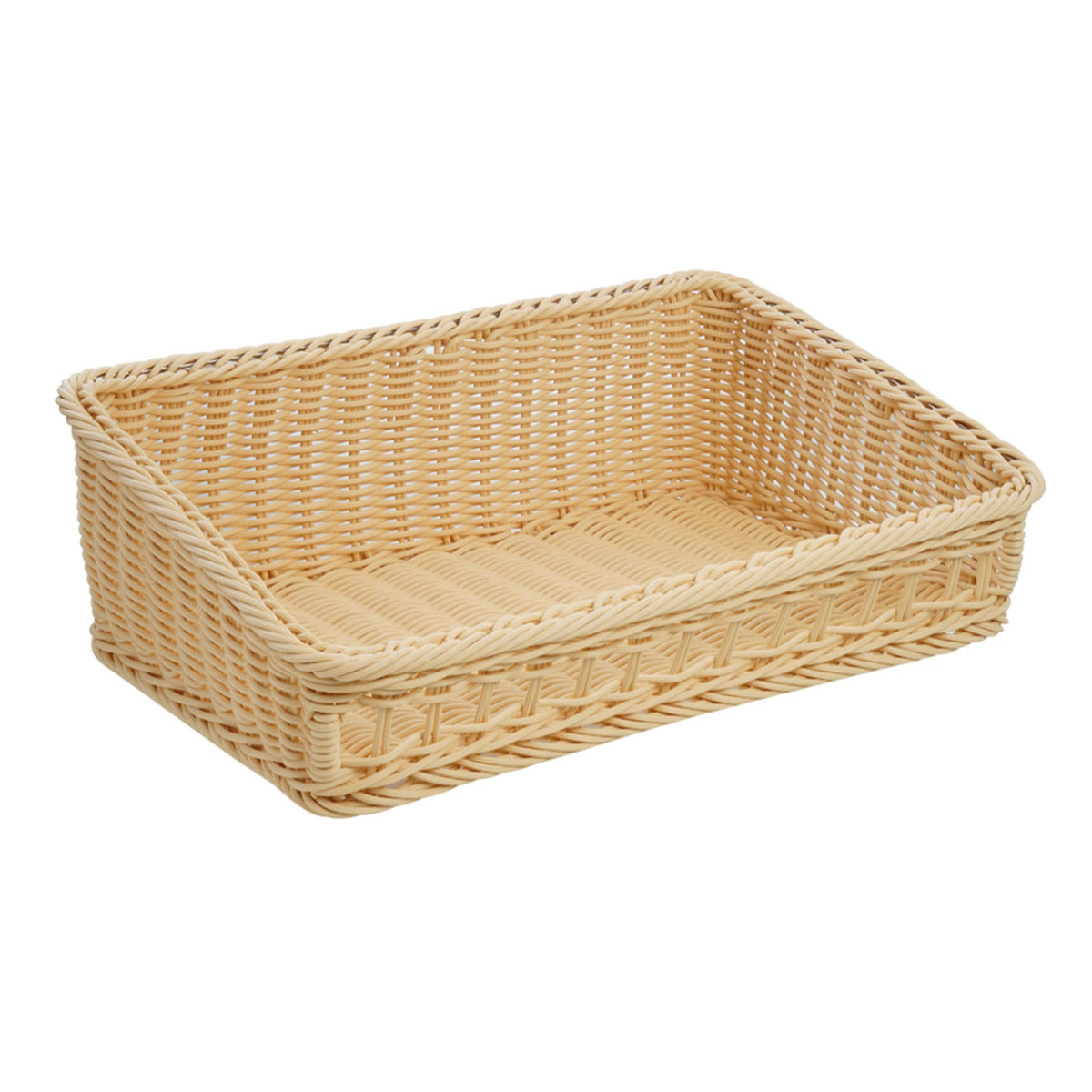 Cesta Pane Rettangolare Inclinata in Polipropilene 60x40 cm H 20/11