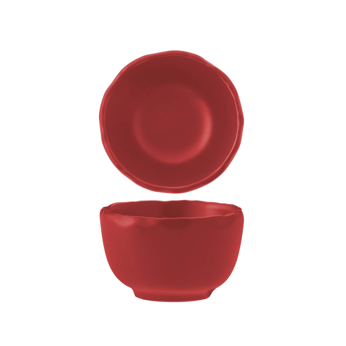 Fuji Coppetta Rossa Ø 7,2 cm H 4,5 12 Pezzi