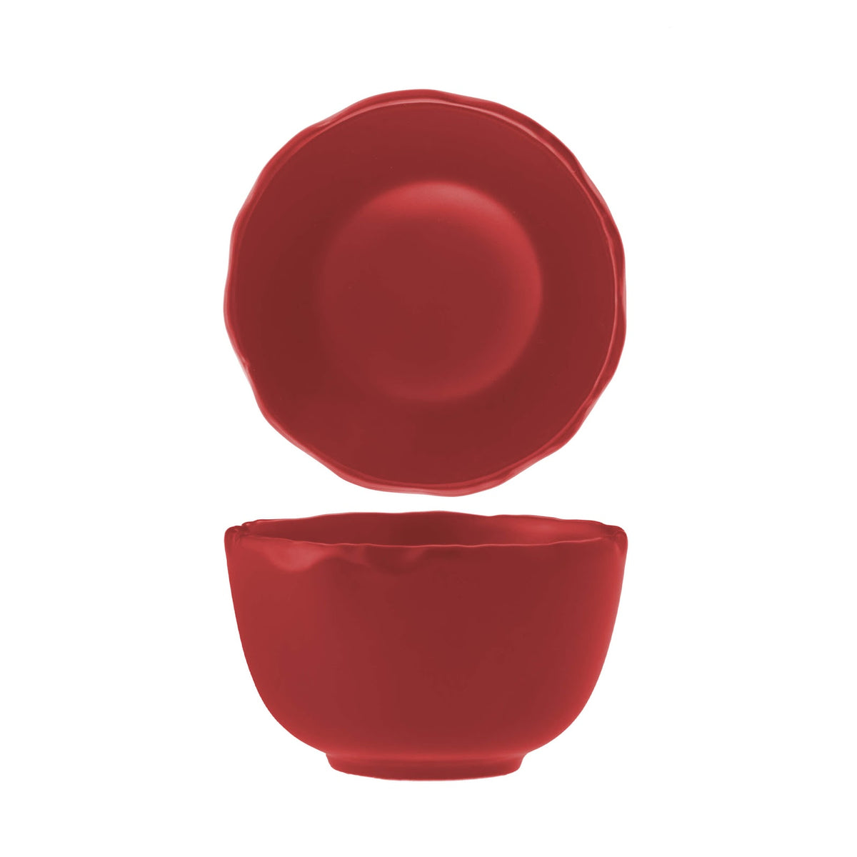 Fuji Coppetta Rossa Ø 9,8 cm H 6 12 Pezzi