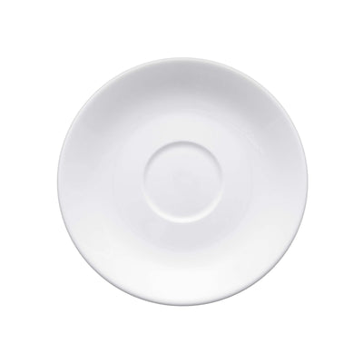 Catherine Piattino per Tazza Tè Porcellana Bianca Ø 14 cm 6 Pezzi