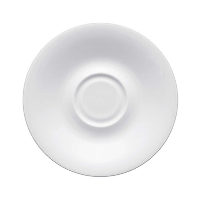Elisabeth Piattino per Tazza Grande Caffè in Porcellana Bianca 15,3 cm 6 Pezzi