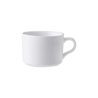 Isabel Tazza Tè in Porcellana Bianca 17,5 cl 6 Pezzi