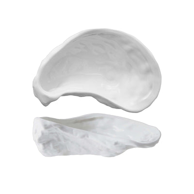 Oyster Coppetta Porcellana Bianca 15x9,6 cm H 5 6 Pezzi