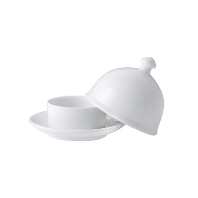 Portaburro con Coperchio Ø 9,1 cm H 7,3 6 Pezzi