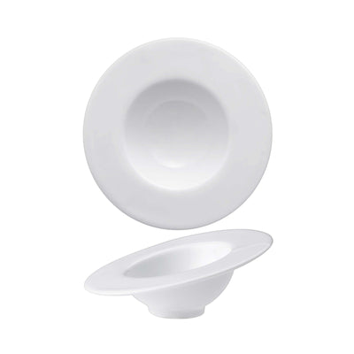 Mini Pasta Bowl Tondo Inclinato Porcellana Bianca Lucida 9,8 cm 6 Pezzi