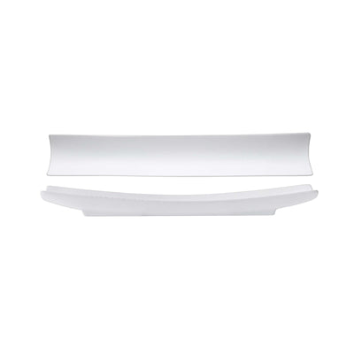 Vassoio Rettangolare Finger Food New Bone China Bianco Opaco 35,5x5,8 cm H 3,6 cm