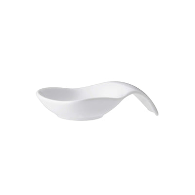 Cucchiaio Finger Food Bianco 9,3x6 cm 12 Pezzi