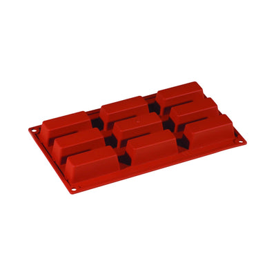 Stampo in Silicone 9 Cake 8x3 cm H 3 Flessibile e Antiaderente