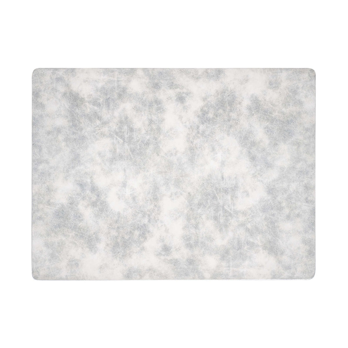 Shiny Tovaglietta Americana Rettangolare Poliuretano Argento 44,5x33 cm 6 Pezzi