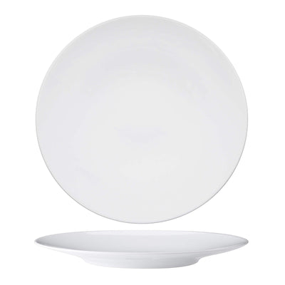 Coup Piatto Piano in Porcellana Bavaria 30,5 cm 6 Pezzi
