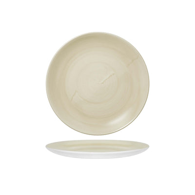 Churchill Stonecast Canvas Natural Piatto Frutta Ceramica 21,7 cm 12 Pezzi