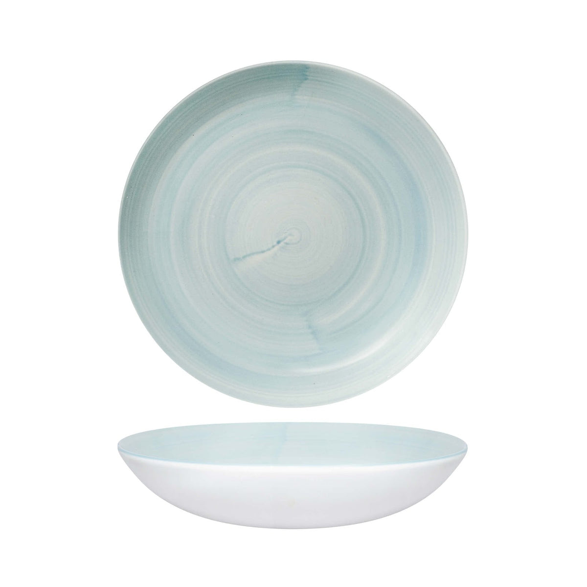 Churchill Stonecast Canvas Breeze Piatto Fondo Ø 24,8 cm 12 Pezzi