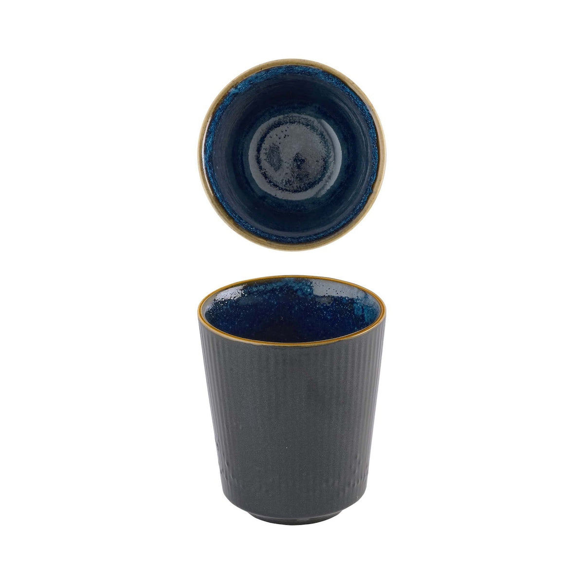 Churchill Nourish Tokyo Blue Kochi Bicchiere Multiuso in Ceramica 11 cl 12 Pezzi