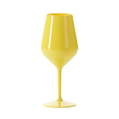 Calice Vino in Tritan Giallo 47 cl 6 Pezzi