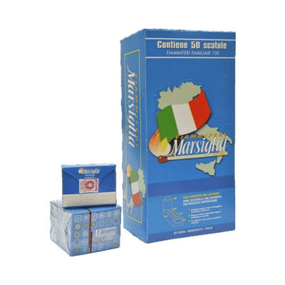 Fiammiferi familiari Marsiglia confezione 10x5