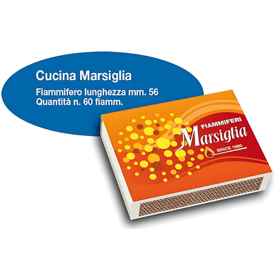Fiammiferi cucina Marsiglia retro confezione