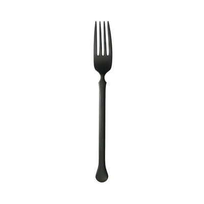 Kiev Forchetta da Tavola Inox 18/10 PVD Nero Invecchiato 12 Pezzi