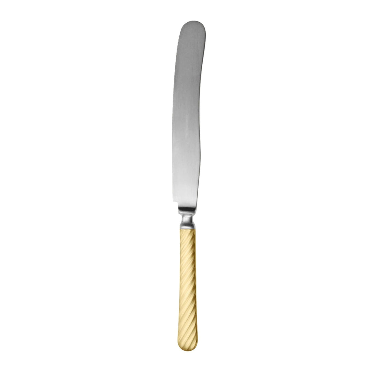 Sobor Coltello da Tavola Inox 18/0 Manico PVD Oro Satinato 12 Pezzi