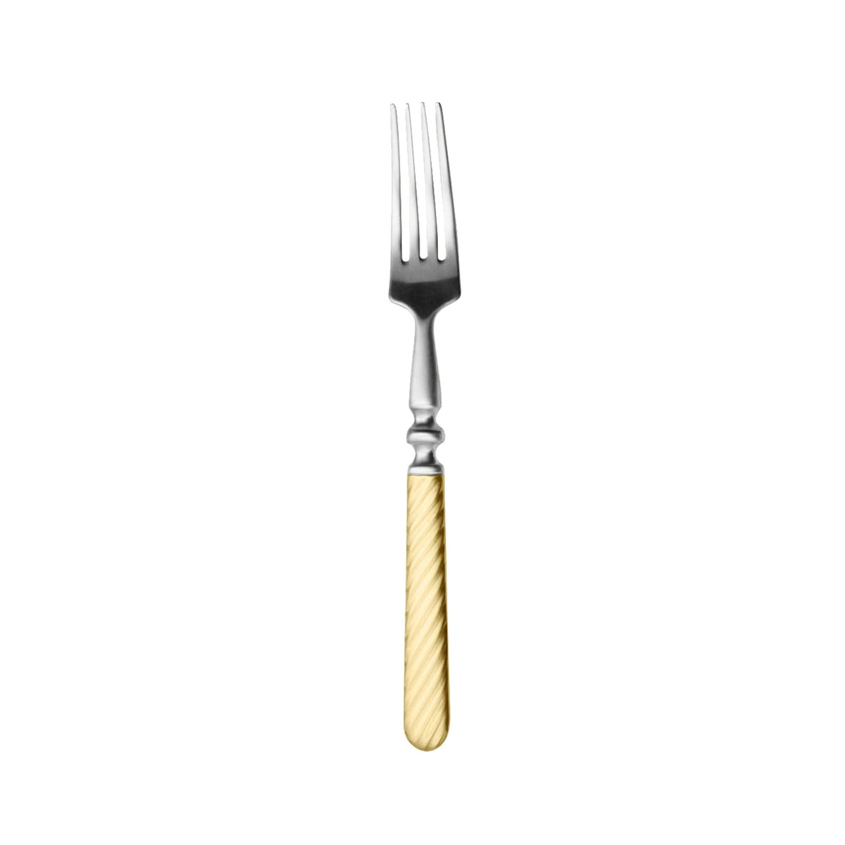 Sobor Forchetta da Tavola Inox 18/0 Manico PVD Oro Satinato 12 Pezzi